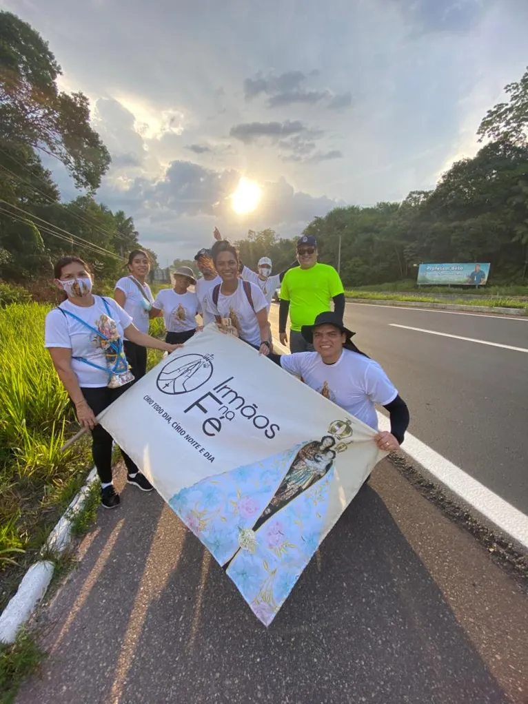 Romeiros farão caminhada de 78 km até a Basílica de Nazaré