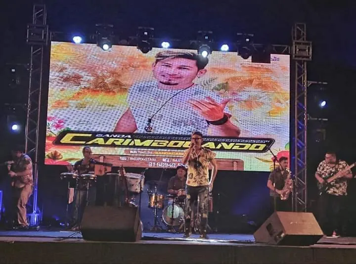  Banda Carimbolando faz show na Bienal de Artes de Belém