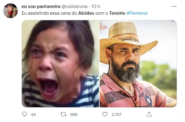  Veja os melhores memes da cena chocante de Pantanal