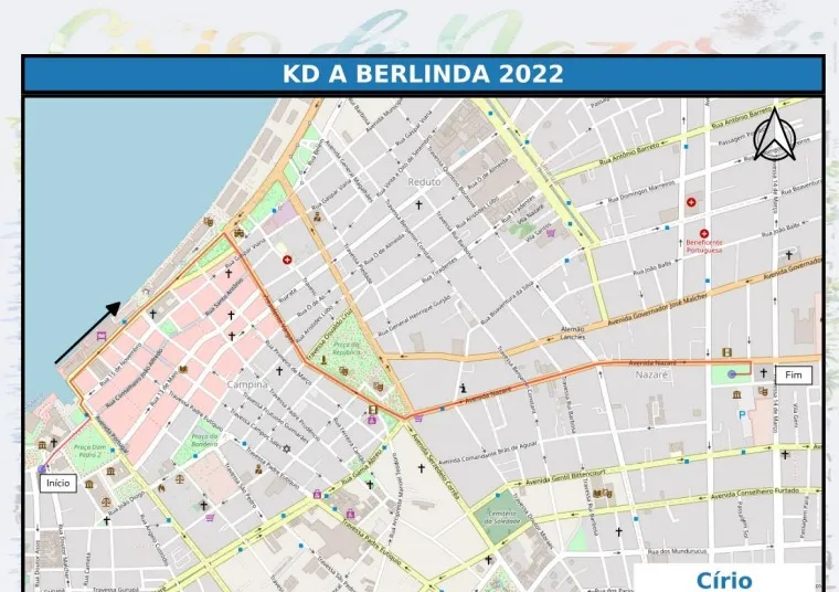 Círio 2022: veja o mapa completo das procissões