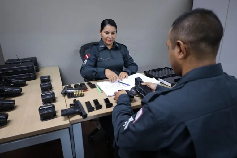 PM reforça segurança pública com armamento internacional