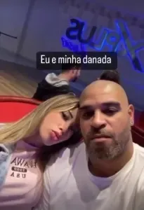 E a Netchen? Adriano Imperador publica vídeo com a ex