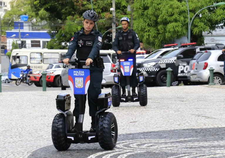 PM ganha veículos elétricos para combater o crime