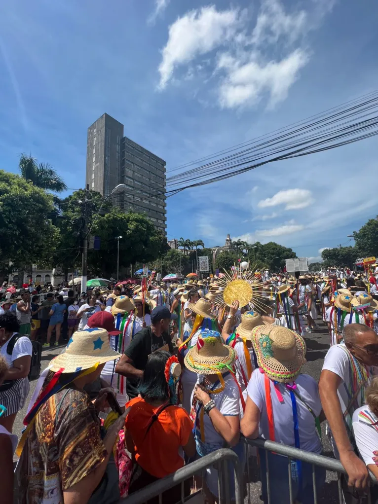 Motorromaria termina com fé e emoção nas ruas de Belém