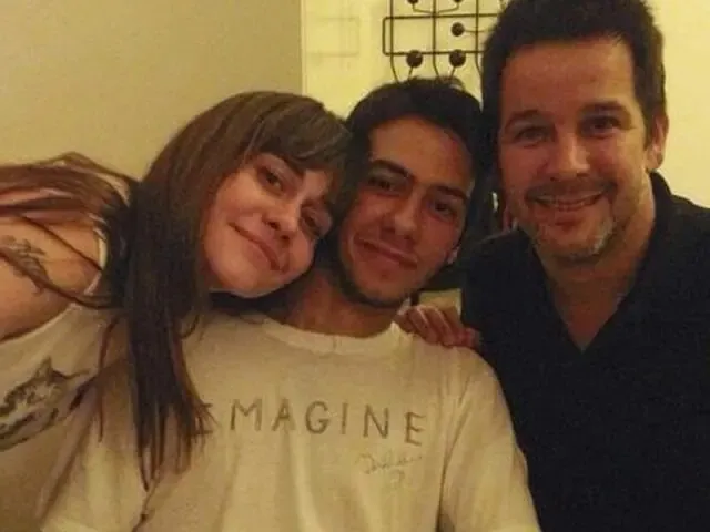 Alessandra Negrini, Antônio e Murilo Benício (Foto: Reprodução/Instagram)