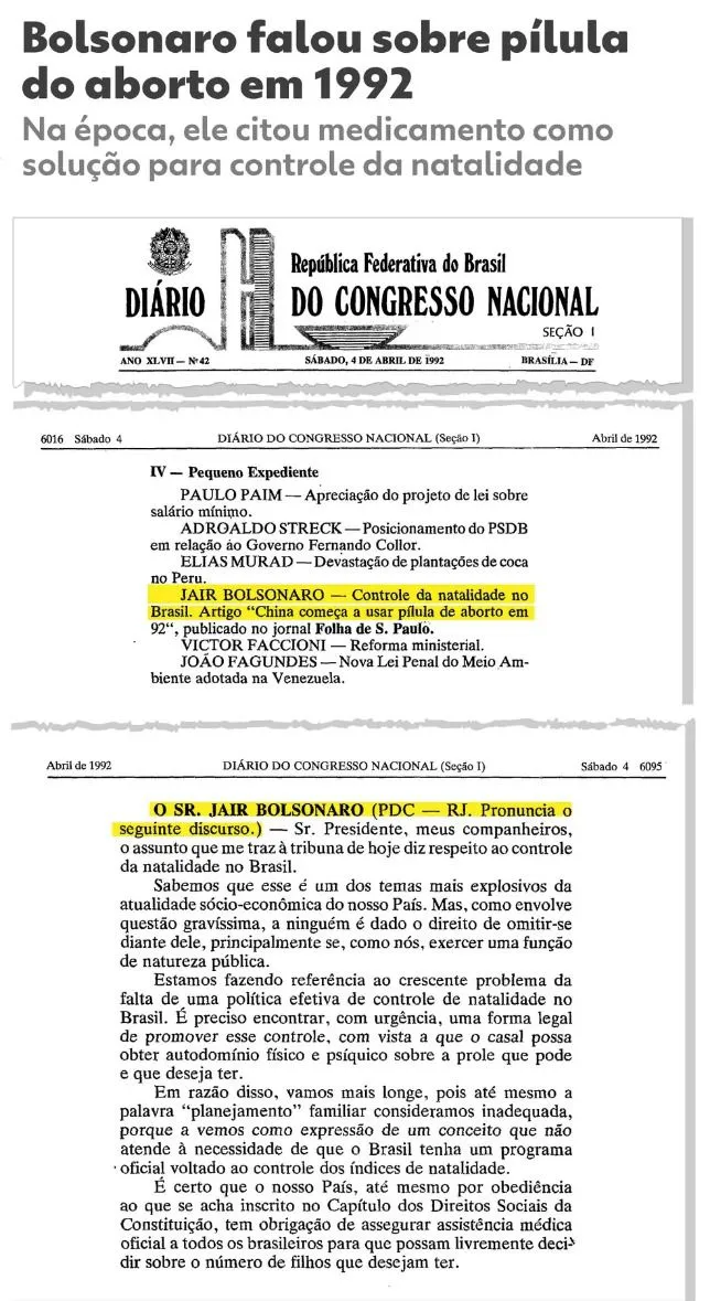 Diário oficial do Congresso Nacional do dia 4 de abril de 1992