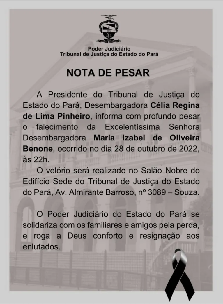 Nota de pesar