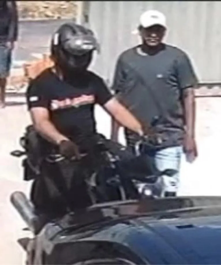 Imagens mostram dois suspeitos de assassinato em Castanhal