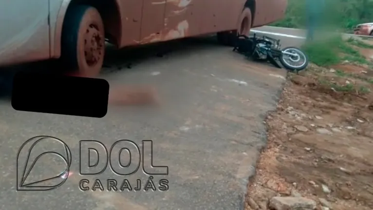 Itamar foi parar debaixo do ônibus e veio a óbito no local.