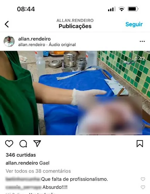 Médico bolsonarista intimida pais na hora do parto em Belém