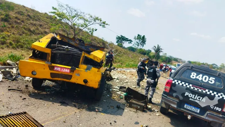 Carro-forte foi explodido na manhã desta segunda-feira (3)