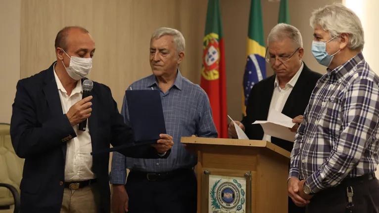 Família Nogueira esteve presente para receber homenagem ao patriarca