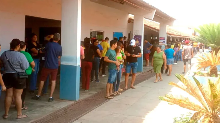 Votação na Escola Maria Conceição Correa