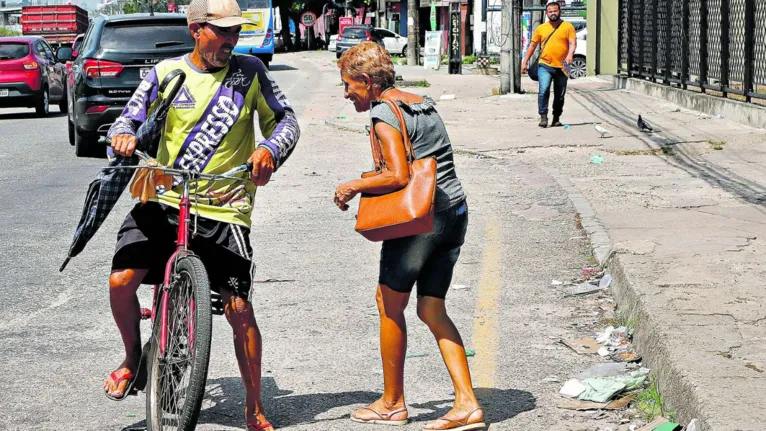 Edmilson Sousa, 59 anos, encontrou na atividade uma forma de sustento