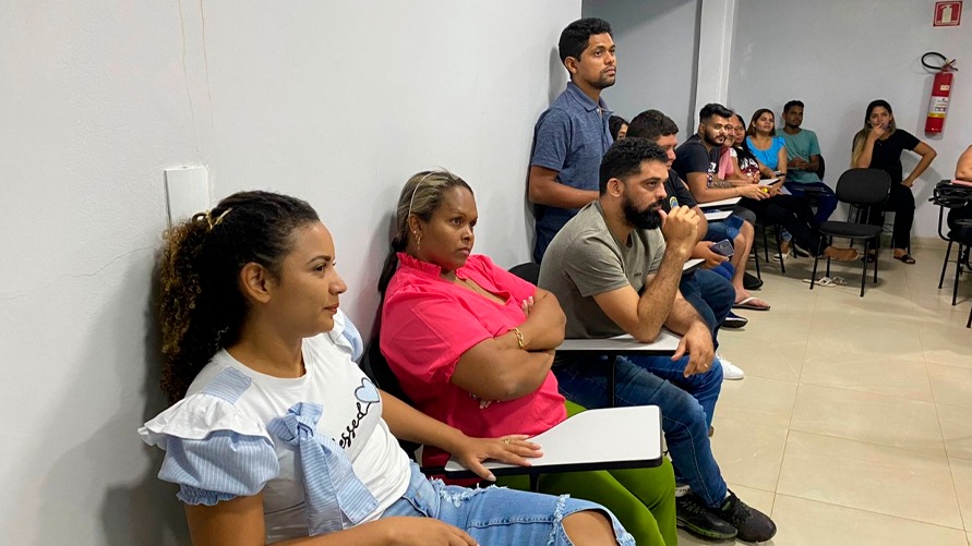 Em Marabá, treinamento ocorre em um hotel no Núcleo Cidade Nova