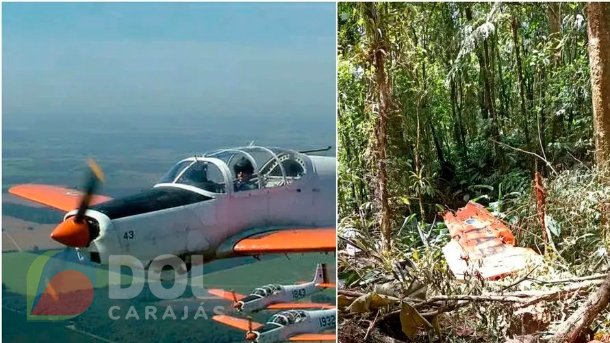 A aeronave T-25 Universal havia perdido sinal por volta das 16h40 de sexta-feira (4)