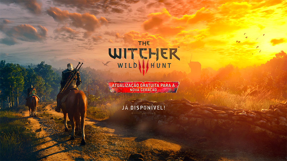 The Witcher 3: Wild Hunt é lançada com um download gratuito