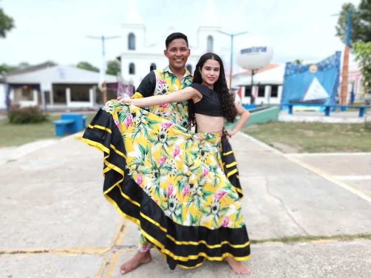 Eduardo Paiva começou como bailarino e hoje é coreografo e responsável pelo grupo de dança do Japiim