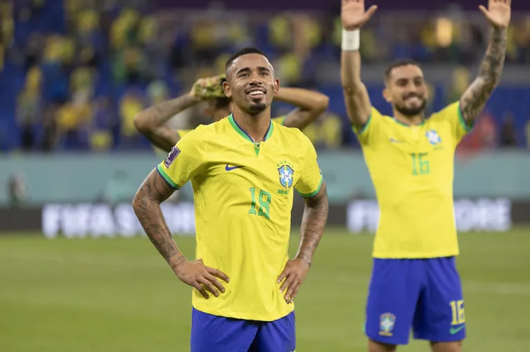 Gabriel Jesus entrou no segundo tempo contra a Suíça