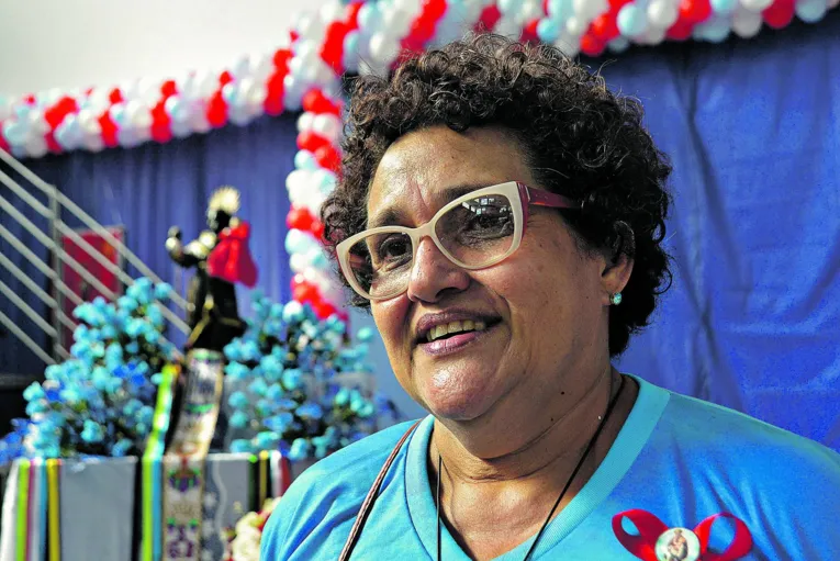Ana Regina Mendonça, 55 anos.