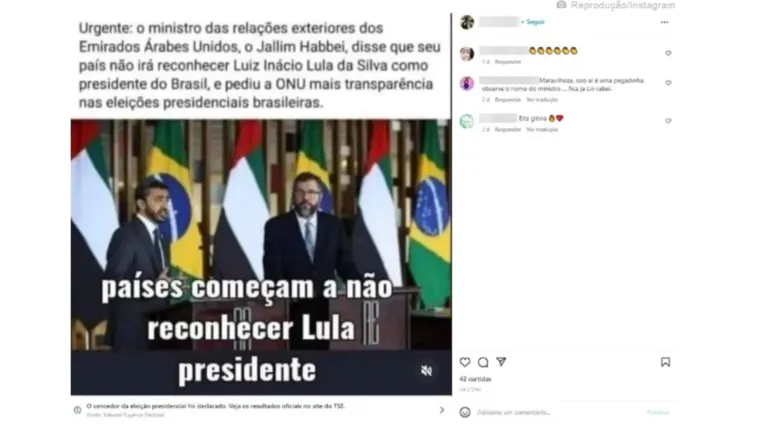 Golpista cai em meme e fala sobre ministro “Jallim Habbei"