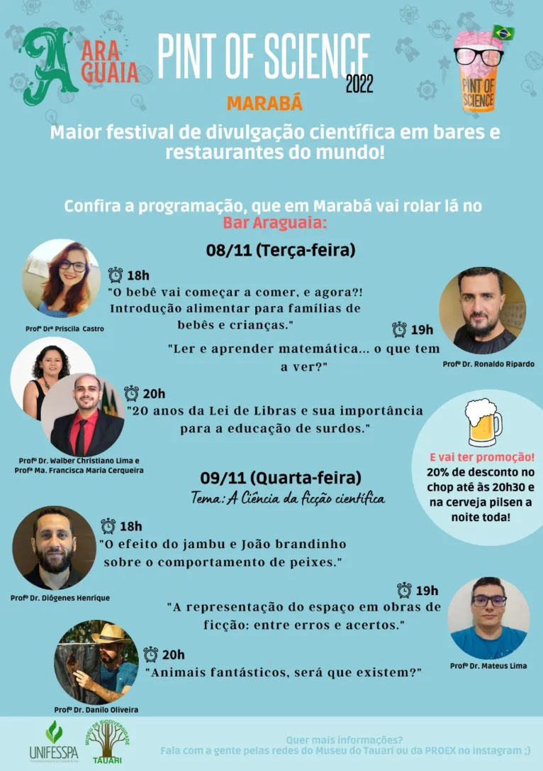 Festival de ciências acontece em Marabá a partir desta terça