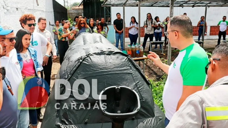A produção de gás de cozinha está sendo possível graças a tecnologia social pela parceria entre o Instituto de Estudos Sustentáveis e Tecnológicos da Amazônia (AmazôniaTec) e a Dow