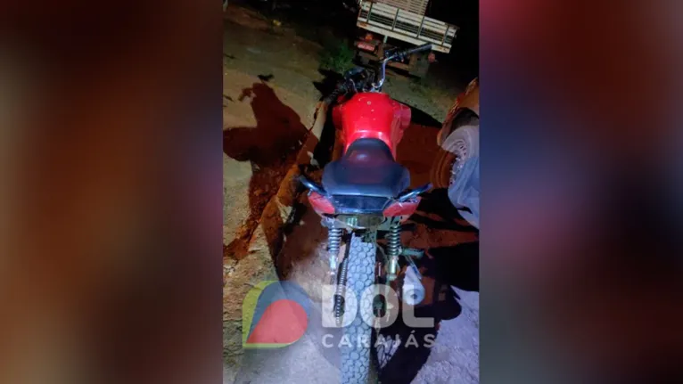 Ao ser checada a numeração do chassi da moto, foi descoberto que havia sinais de adulteração