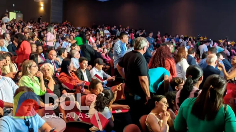 Público lotou o auditório do Carajás Centro de Convenções
