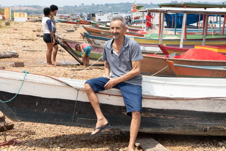 Em Marabá, Sérgio aprendeu mais sobre o ofício, convivendo com Mestres da Região.