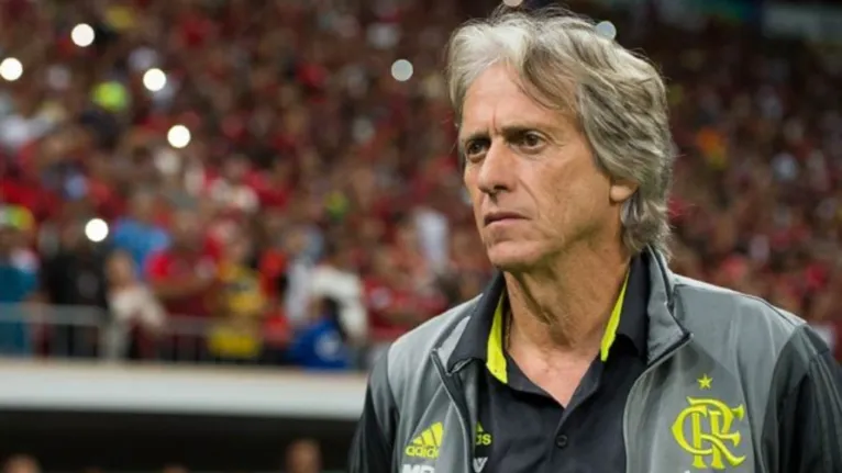 Jorge Jesus foi campeão da Libertadores de 2019, pelo Flamengo