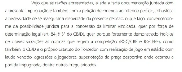 PROCESSO N.º 161/2022 – TJD – PA – IMPUGNAÇÃO DE PARTIDA.