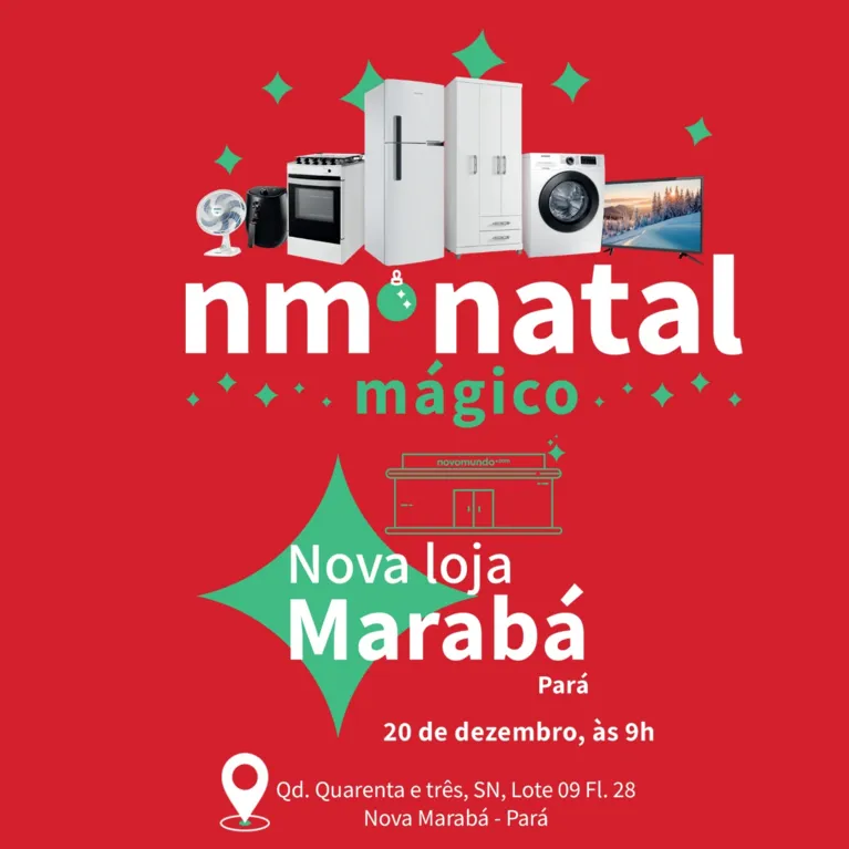 Gigante do varejo inaugura loja de departamentos em Marabá