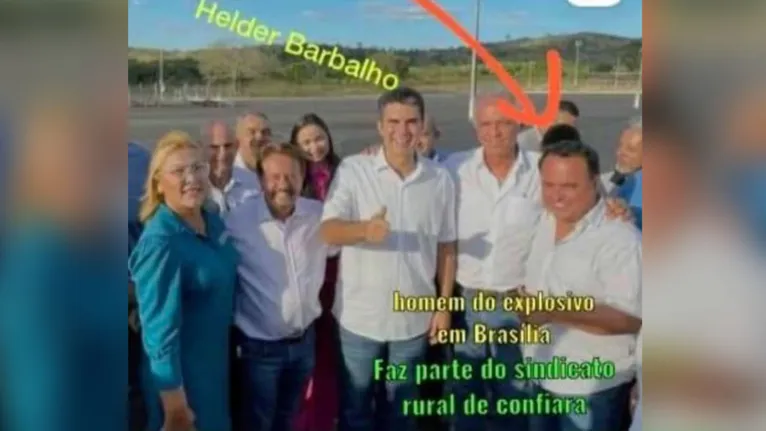 Montagem tosca e comparação mal feita tenta prejudicar imagem do governador do Pará