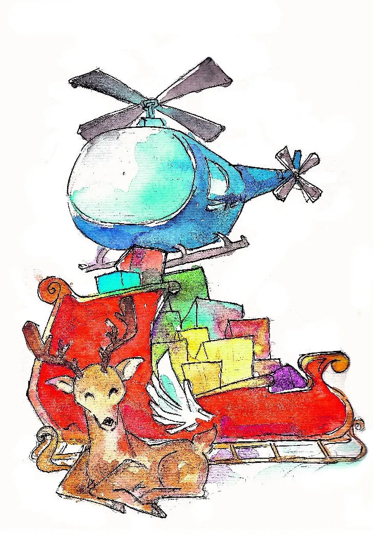 *Todas as crianças entrevistadas são das famílias da equipe de reportagem e edição; já as ilustrações que dão vida a tanta imaginação são do diagramador Magno Brito, com os votos de um Feliz Natal para os leitores!