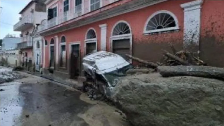 Fortes chuvas trouxeram prejuízos e tragédia na Itália