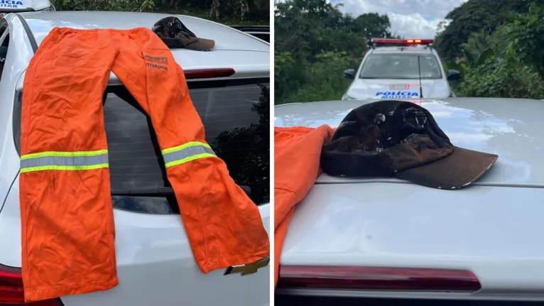 Roupa usada pelos criminosos