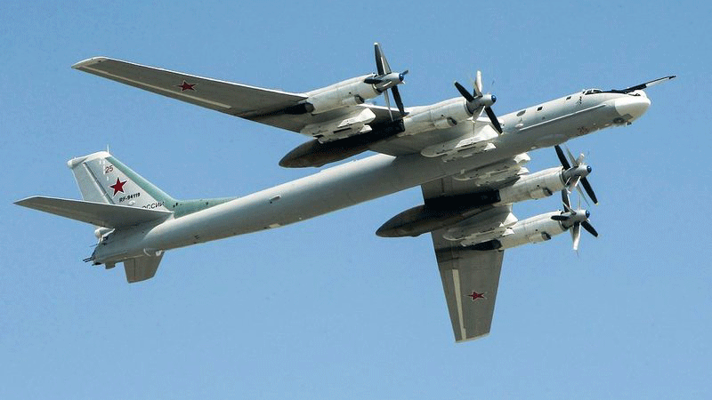 Os bombardeiros Tu-95MS e H-6K estão entre os principais bombardeiros do mundo.