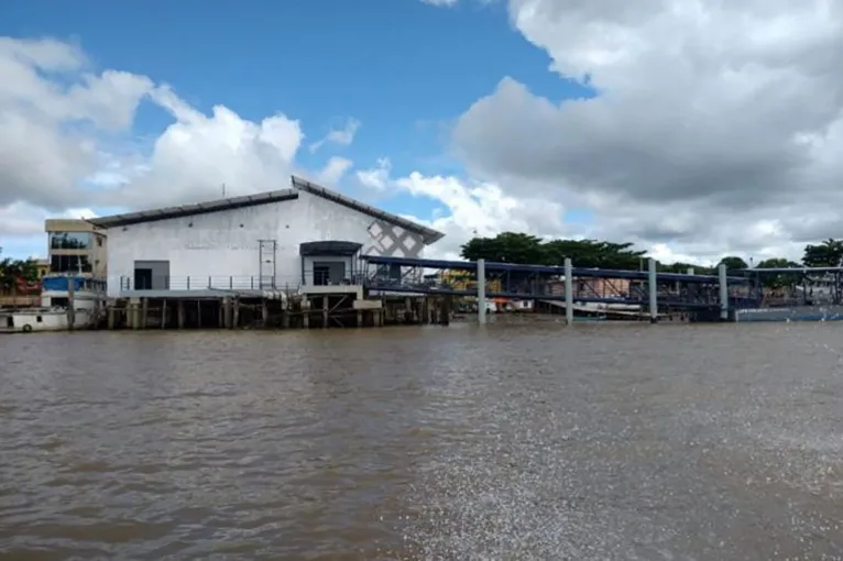 Obra do Terminal Hidroviário de Afuá está em fase final