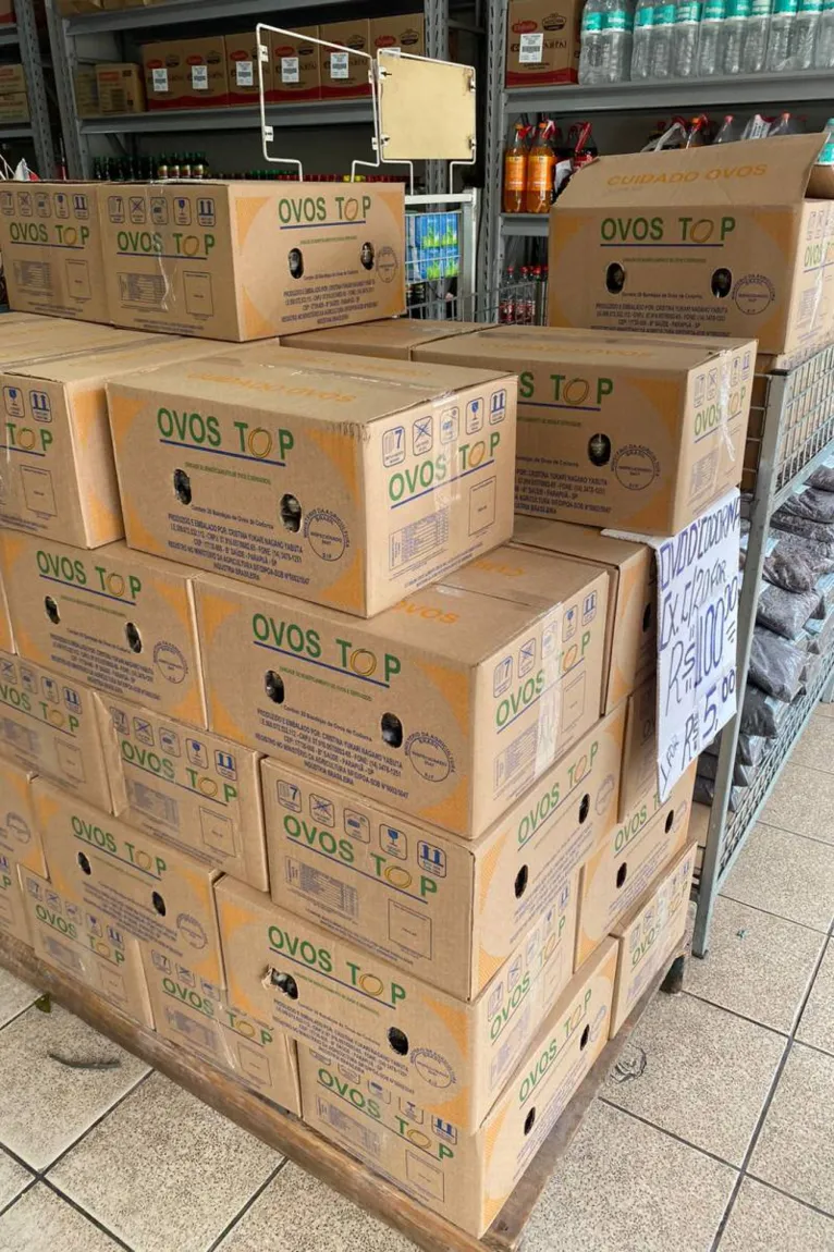 Quase 280 mil ovos de produção clandestina são apreendidos