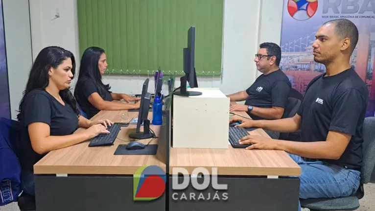 Equipe do DOL Carajás em Marabá: foco, trabalho, seriedade e movimentação nas redes sociais