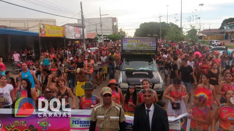 Bloco percorre ruas da Nova Marabá