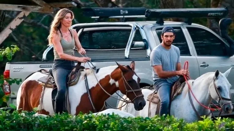 Gisele Bündchen e Joaquim Valente foram flagrados na Costa Rica