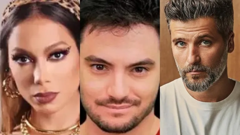 Cantora Anitta, Felipe Neto e Bruno Gagliasso