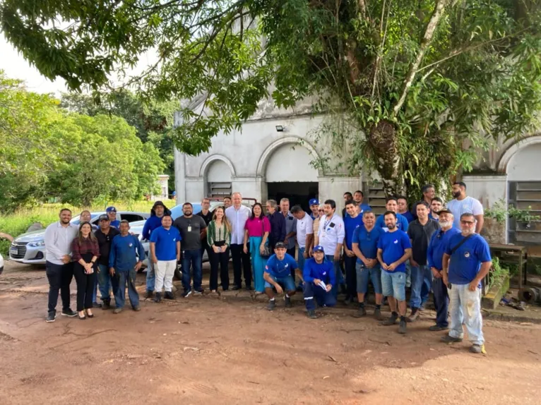 Diretoria da Cosanpa visita o Complexo Bolonha em Belém