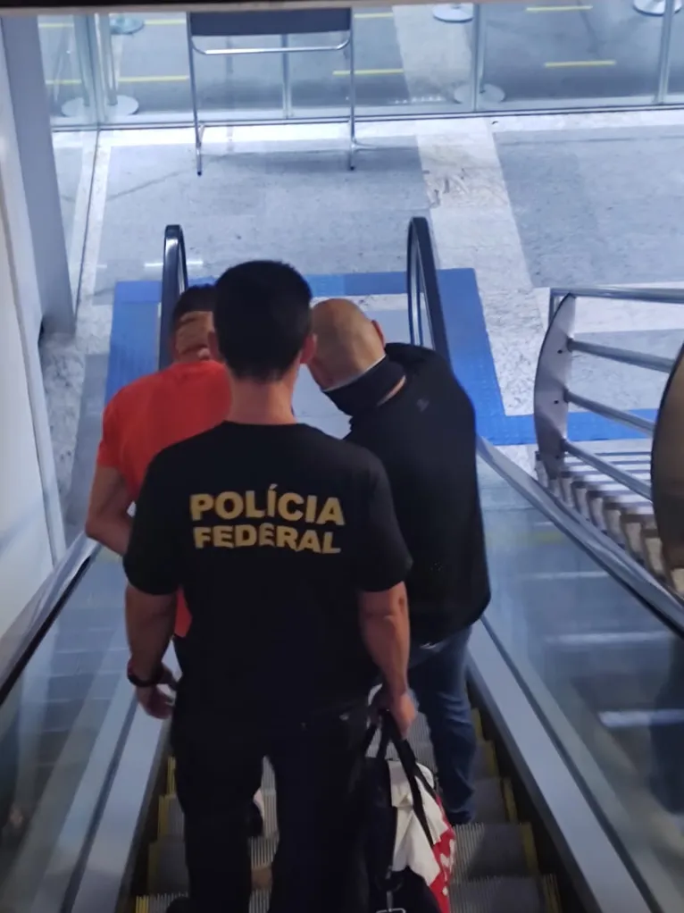 PF prende suspeito durante desembarque no Aeroporto em Belém