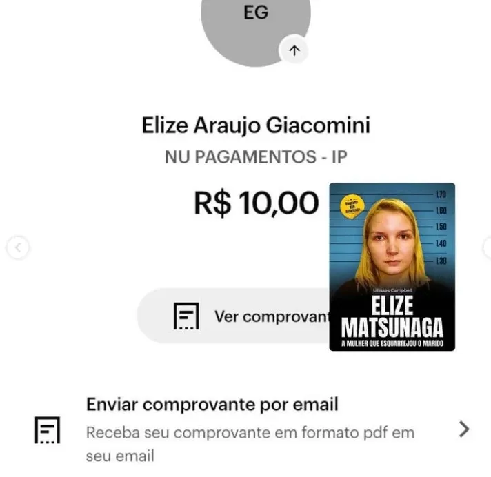 Elize Matsunaga vira motorista de aplicativo em São Paulo