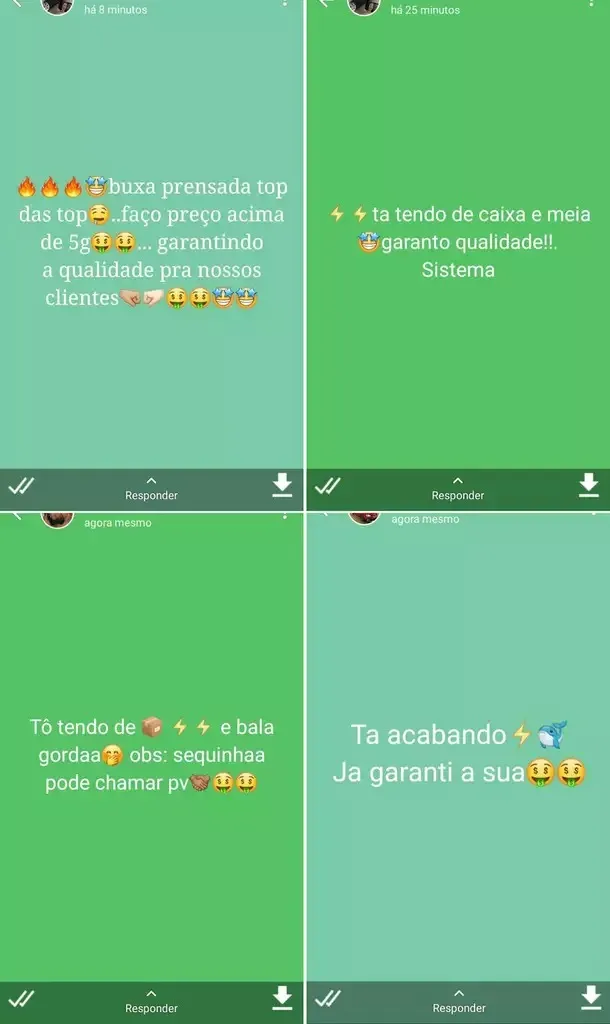 Drogas dos presos eram anunciadas, negociadas e vendidas pelo WhatsApp