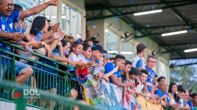 Torcedores tem comparecido ao estádio para prestigiar o azulão marabaense