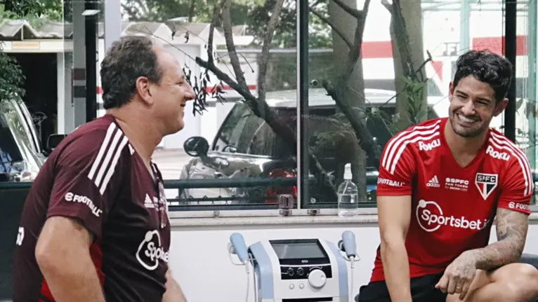 O jogador diz que "se sente em casa" no São Paulo